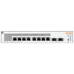 Aruba JL681A - Switch PoE 8 portas Gigabit LAN RJ45 e 2 portas SFP 1GbE para uplinks