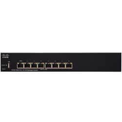 Switch Cisco SF350-08 8 portas 10/100 Mbps