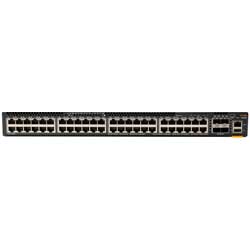 Aruba JL663A - Switch 48 portas Gigabit LAN RJ-45, 4 portas 1G/10g/25G/50G SFP56 para uplink e portas para gerenciamento