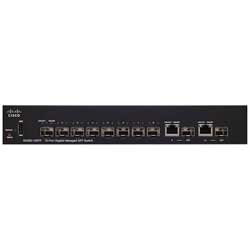 Cisco Switch SG350-10SFP com 10 portas