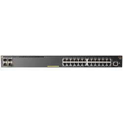 Aruba JL255A - Switch PoE 24 portas Gigabit LAN RJ45 e 4 portas 10G/SFP+ para uplinks