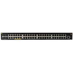 Aruba JL557A - Switch PoE 48 portas Gigabit LAN RJ45 e 4 portas 1G/SFP para uplink