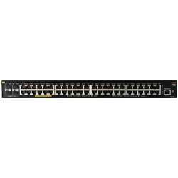 Aruba JL559A - Switch PoE 48 portas Gigabit LAN RJ45 e 4 portas 1G/10G SFP+ para uplink