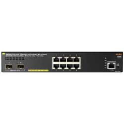 Aruba JL692A - Switch PoE 8 portas Gigabit LAN RJ45 e 2 portas 1/10G SFP+ para uplink
