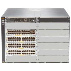 JL001A Aruba HPE - Switch de chassi modular 92p PoE+ e 4p SFP+