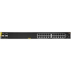 Aruba R8N87A - Switch 24 portas Gigabit LAN RJ45, 4 portas 1G/SFP para uplinks e 2 portas para gerenciamento (1x USB-C e 1x host tipo A USB)