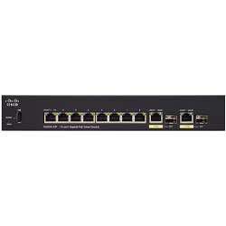 SG250-10P Cisco - Network Switch 8 portas LAN e 2 Uplink