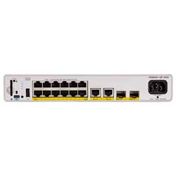 Cisco Catalyst C9200CX-12P-2X2G - Switch 12 portas Gigabit PoE+, 2x 1G RJ45 e 2x 10G/SFP+ para uplink