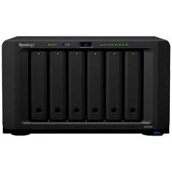 Storage NAS padrão Desktop para 6 Discos - Synology - DS1618+