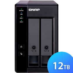 TR-002 12TB Qnap - Gabinete de expansão JBOD RAID USB-C