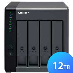 TR-004 12TB Qnap - Expansão JBOD SATA com Arranjos RAID