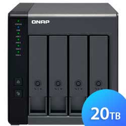 TR-004 20TB Qnap - Expansão JBOD SATA com Arranjos RAID