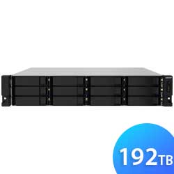 TS-1232PXU-RP 192TB Qnap - Storage NAS 12 baias SATA/SSD