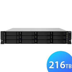 TS-1232PXU-RP 216TB Qnap - Storage NAS 12 baias SATA/SSD