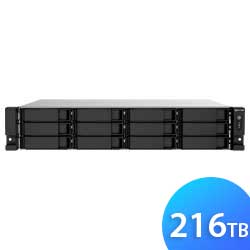 TS-1253DU-RP 216TB Qnap - Data Storage SATA p/ Backup e Archiving