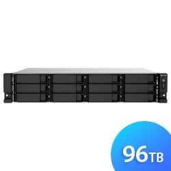 TS-1253DU-RP 96TB Qnap - Data Storage SATA p/ Backup e Archiving