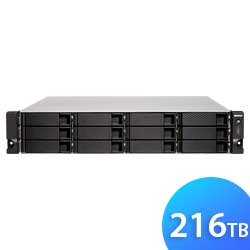 TS-1263XU-RP 216TB Qnap - Storage NAS 12 baias