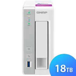 TS-131P 18TB Qnap - Servidor de Rede Local Externo Residencial