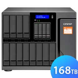 TS-1635AX 168TB Qnap - Storage NAS 12 baias SSD/SATA 