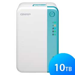 TS-251D 10TB Qnap - Storage NAS 2 Baias e Servidor Multimídia Doméstico