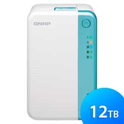 TS-251D 12TB Qnap - Storage NAS 2 Baias e Servidor Multimídia Doméstico