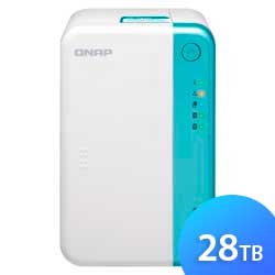 TS-251D 28TB Qnap - Storage NAS 2 Baias e Servidor Multimídia Doméstico