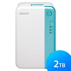 TS-251D 2TB Qnap - Storage NAS 2 Baias e Servidor Multimídia Doméstico