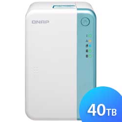 TS-251D 40TB Qnap - Storage NAS 2 Baias e Servidor Multimídia Doméstico