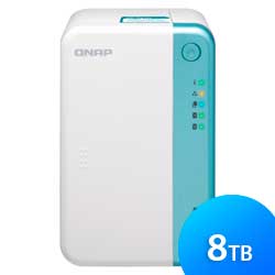 TS-251D 8TB Qnap - Storage NAS 2 Baias e Servidor Multimídia Doméstico