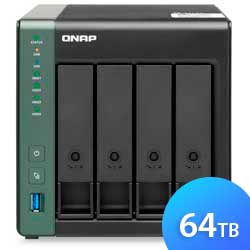TS-431X3 64TB Qnap - NAS Storage p/ HDs ou SSD SATA