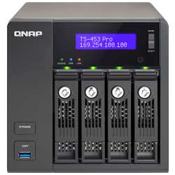 Qnap TS-453 Pro, Storage NAS para 4 discos rígidos SATA