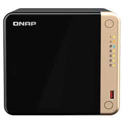 TS-464 Qnap - Storage NAS 4 Bay p/ HDD SATA