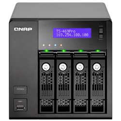 TS-469 Pro Qnap, Servidor NAS para 4 hard disks SATA