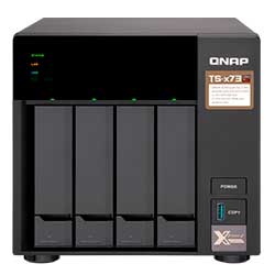 TS-473 8TB Qnap - Storage NAS 4 baias p/ HDs SATA