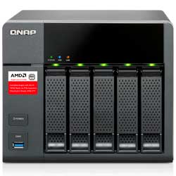 TS-563 Qnap - Storage NAS 5-bay SATA até 40TB