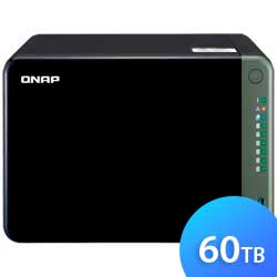 TS-653D 60TB Qnap - Storage NAS Externo 6 baias SATA