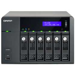 TS-670 PRO Qnap, NAS 6TB com 6 Baias Hot Swappable SATA