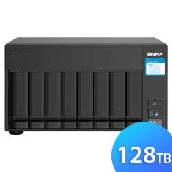 TS-832PX 128TB Qnap - NAS 8 Baias SATA/SSD 10GbE