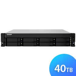 TS-832PXU 40TB Qnap - Storage NAS 8 Baias Rackmount SATA/SSD