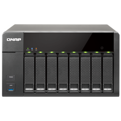 TS-851 16TB Qnap - Storage NAS 8 baias SATA