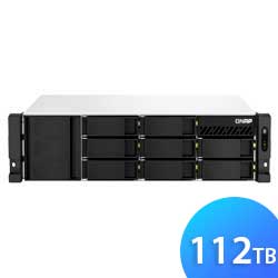 TS-864eU 112TB Qnap - NAS 8 Bay Rackmount SATA