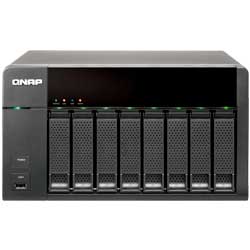 TS-869L Qnap Turbo NAS - NAS Storage p/ 8 Torre p/ HDD SATA