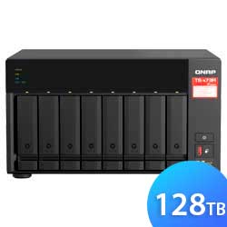 TS-873A 128TB Qnap - Storage NAS 8 baias SATA/SSD