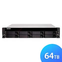 TS-883XU 64TB Qnap - Storage NAS 10GbE SATA