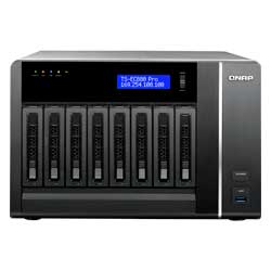 TS-EC880 Pro Qnap - NAS Server 8 hard disks SATA até 80TB