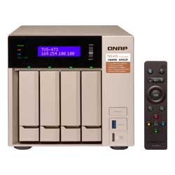 Storage NAS para 4 Discos - Qnap TVS-473