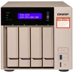 Storage NAS para 4 Discos SATA - Qnap TVS-473e