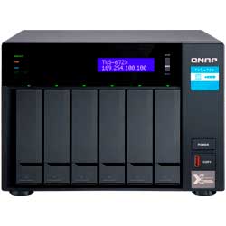 Storage NAS para 6 discos SATA - TVS-672X Qnap