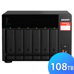 Qnap TVS-675 108TB - Storage NAS 6 Baias SATA/NVMe