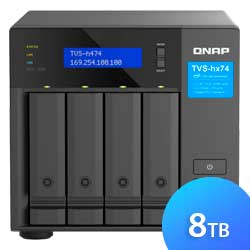 TVS-h474 8TB Qnap - Storage NAS 4 Baias